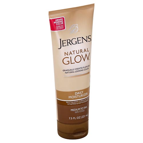 Image for Jergens Daily Moisturizer, Medium to Tan Skin Tones,7.5oz from Acton pharmacy
