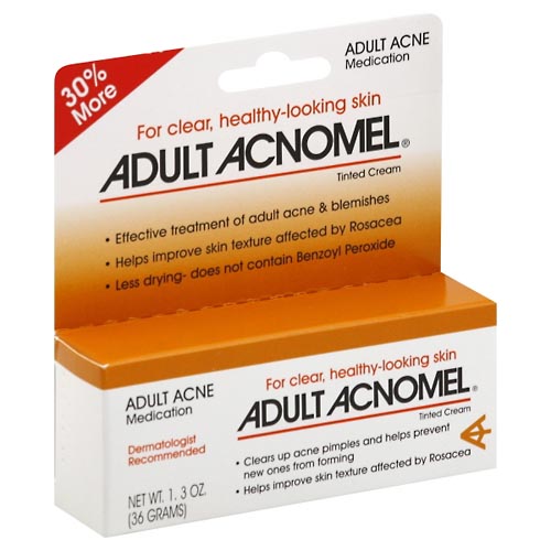Image for Adult Acnomel Acne Medication, Adult, Tinted Cream,1.3oz from Acton pharmacy