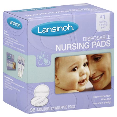 Image for Lansinoh Nursing Pads, Disposable,36ea from Acton pharmacy