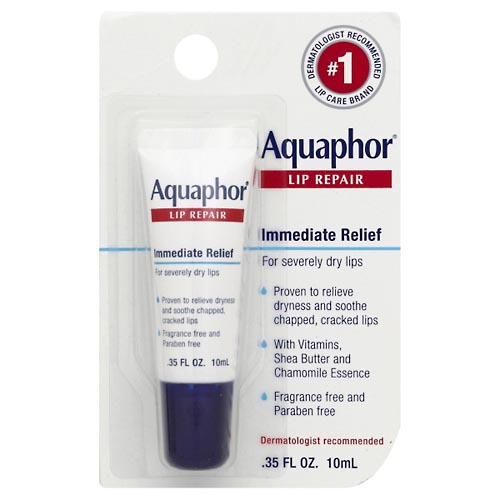 Image for Aquaphor Lip Repair, Immediate Relief,0.35oz from Acton pharmacy