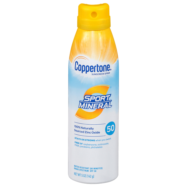 Image for Coppertone Sunscreen Spray, Broad Spectrum SPF 50,5oz from Acton pharmacy