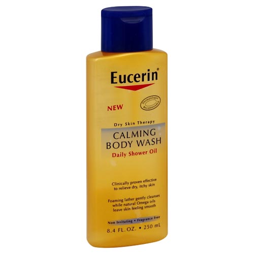 Image for Eucerin Daily Shower Oil, Calming Body Wash,8.4oz from Acton pharmacy