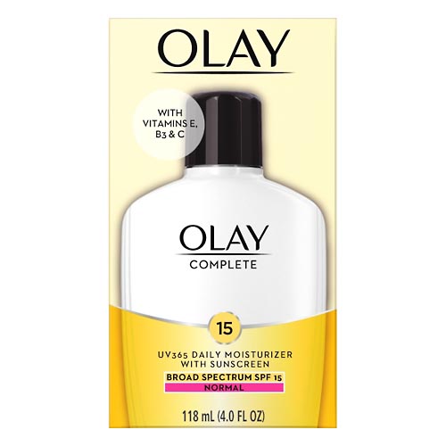 Image for Olay Daily Moisturizer, UV365 with Sunscreen, Normal, Broad Spectrum SPF 15,118ml from Acton pharmacy