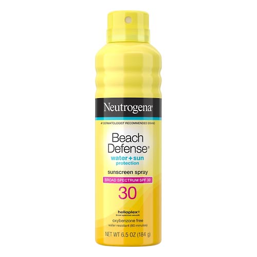 Image for Neutrogena Sunscreen Spray, Broad Spectrum SPF 30,6.5oz from Acton pharmacy