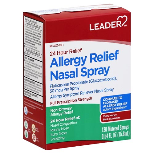 Image for Leader Nasal Spray, Allergy Relief,0.54oz from Acton pharmacy