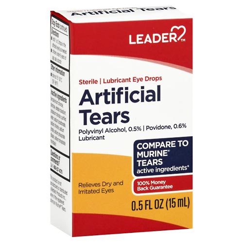 Image for Leader Artificial Tears,0.5oz from Acton pharmacy