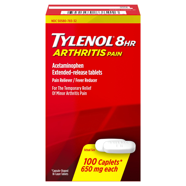 Image for Tylenol Arthritis Pain, 650 mg, Caplets,100ea from Acton pharmacy