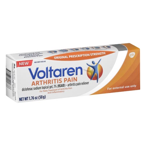 Image for Voltaren Arthritis Pain Reliever, Original Prescription Strength,1.76oz from Acton pharmacy