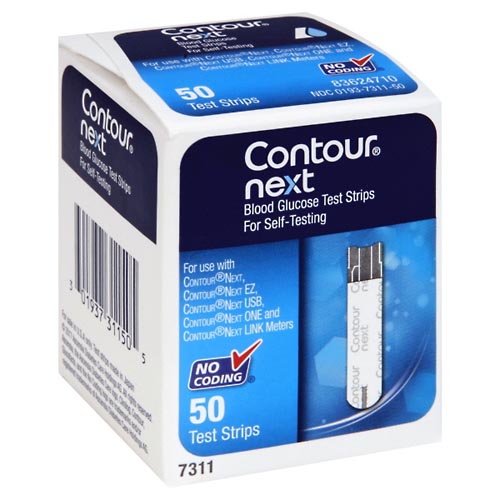 Image for Contour Blood Glucose Test Strips,50ea from Acton pharmacy