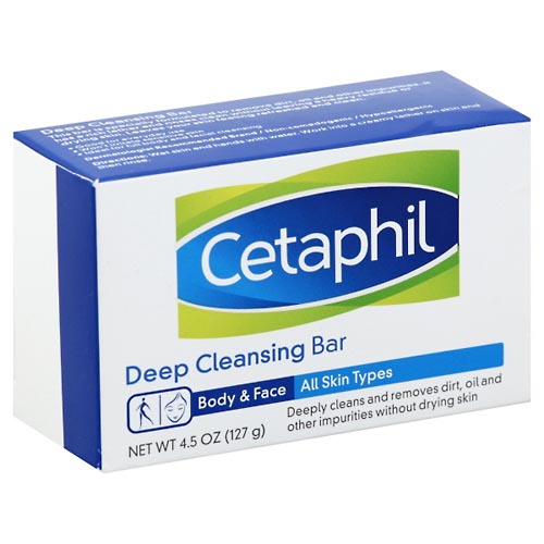 Image for Cetaphil Cleansing Bar, Deep,4.5oz from Acton pharmacy