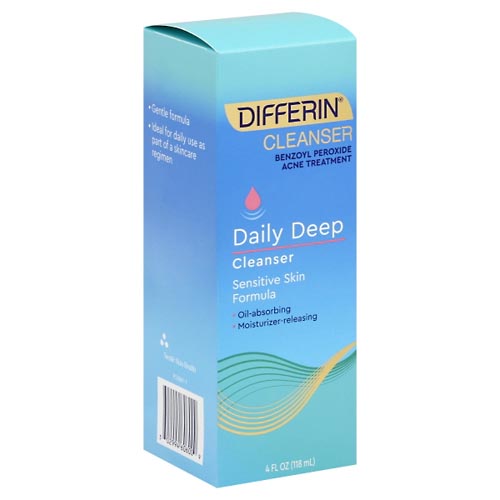 Image for Differin Cleanser, Daily Deep,4oz from Acton pharmacy