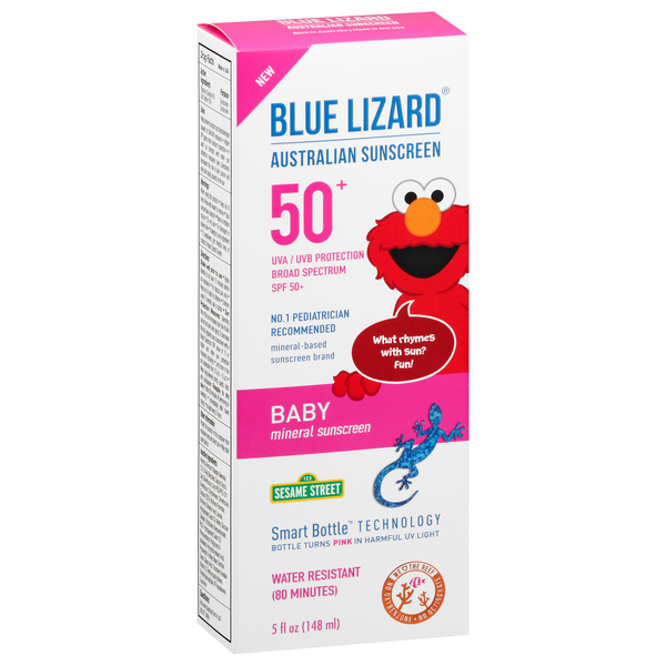 Image for Blue Lizard Australian Sunscreen, Broad Spectrum SPF 50+, Baby,5fl oz from Acton pharmacy