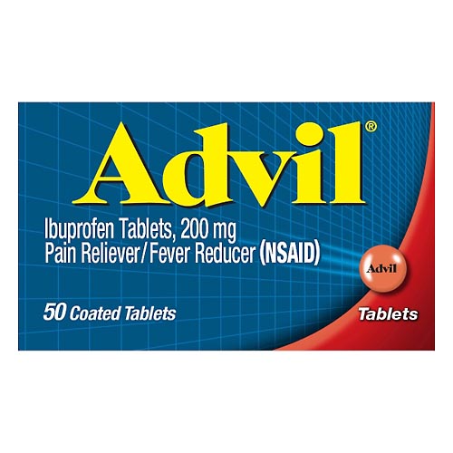 Image for Advil Ibuprofen, 200 mg, Coated Tablets,50ea from Acton pharmacy
