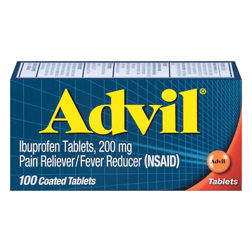 Image for Advil Ibuprofen, 200 mg, Coated Tablets,100ea from Acton pharmacy