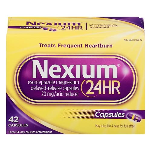 Image for Nexium Acid Reducer, 22.3 mg, Delayed-Release Capsules,42ea from Acton pharmacy