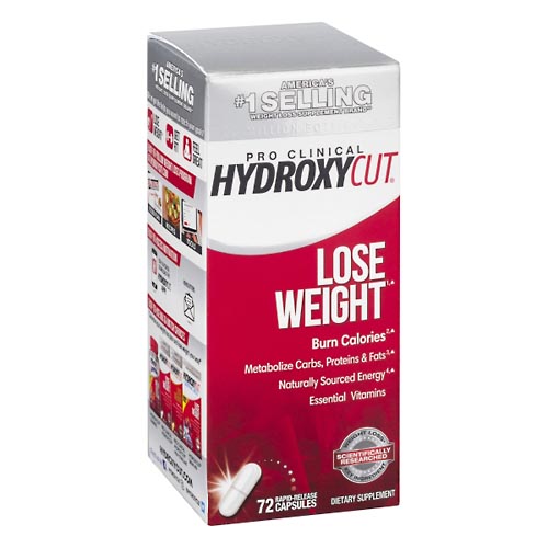 Image for Hydroxycut Lose Weight, Rapid-Release Capsules,72ea from Acton pharmacy