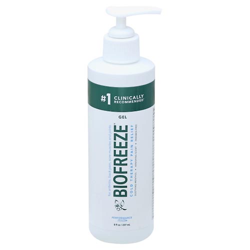 Image for Biofreeze Pain Relief, Cold Therapy, Gel,8oz from Acton pharmacy