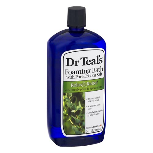 Image for Dr Teals Foaming Bath, Relax & Relief,34oz from Acton pharmacy