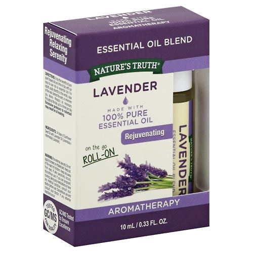 Image for Natures Truth Essential Oil Blend, Lavender, On the Go Roll-On,0.33oz from Acton pharmacy