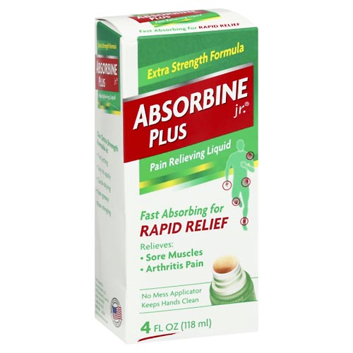 Image for Absorbine Jr. Pain Relieving Liquid, Extra Strength Formula,4oz from Acton pharmacy