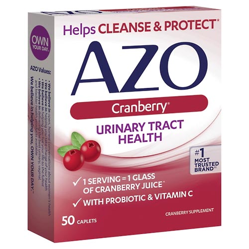 Image for Azo Urinary Tract Health, Cranberry, Caplets,50ea from Acton pharmacy